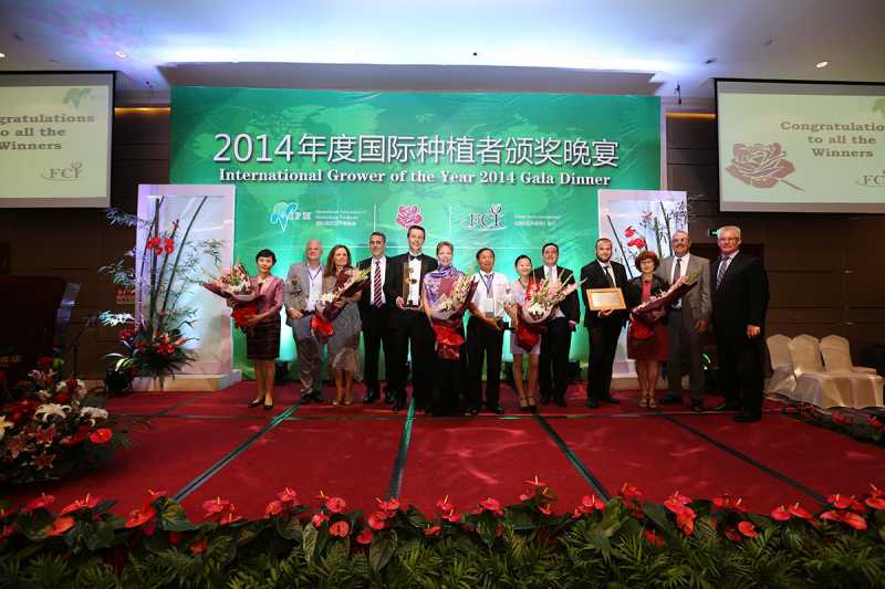 Schoneveld-Breeding, The Netherlands, wins AIPH 2014 International Grower of the Year