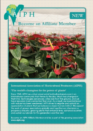 AIPH announces new Affiliate Membership category