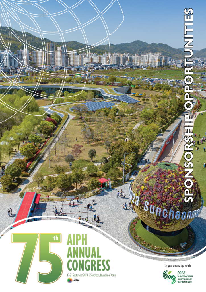 75th AIPH Annual Congress - Sponsorship Brochure
