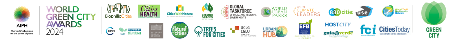AIPH World Green City Awards 2024 partners