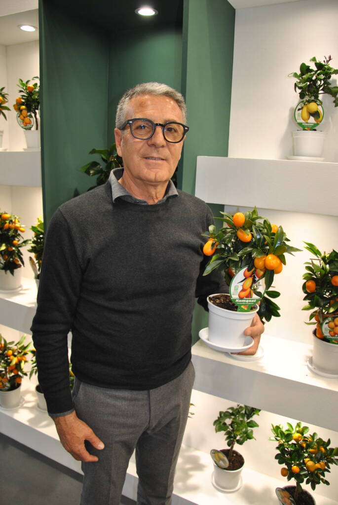 Vito Giambò, owner and general manager of Sicily-based Giambò Piante.