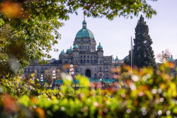 Legislative Assembly Building in Victoria