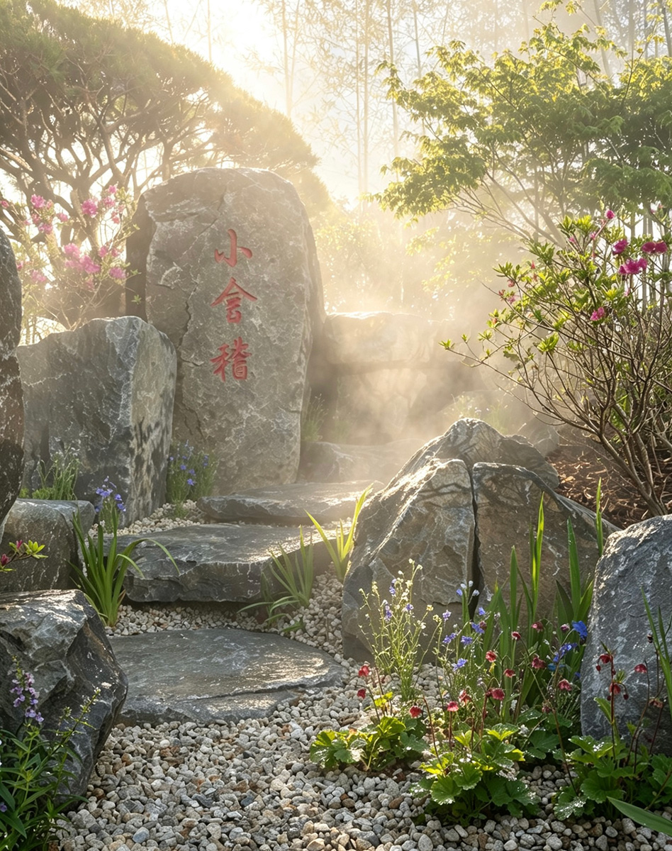 Rockery and planting in the Grand Prize-winning China Garden at Taean Expo 2026.