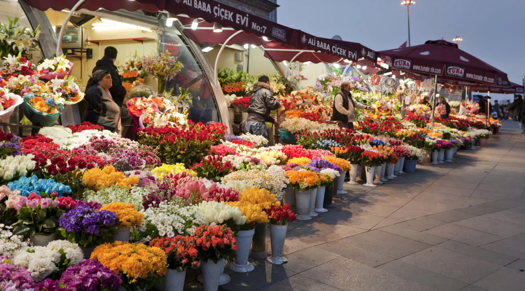 Flower markets