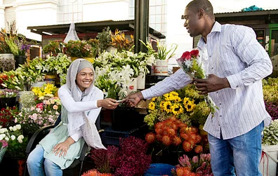 Flower auction market group