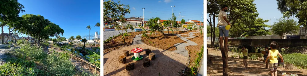 Urban Microparks in Fortaleza, Brazil