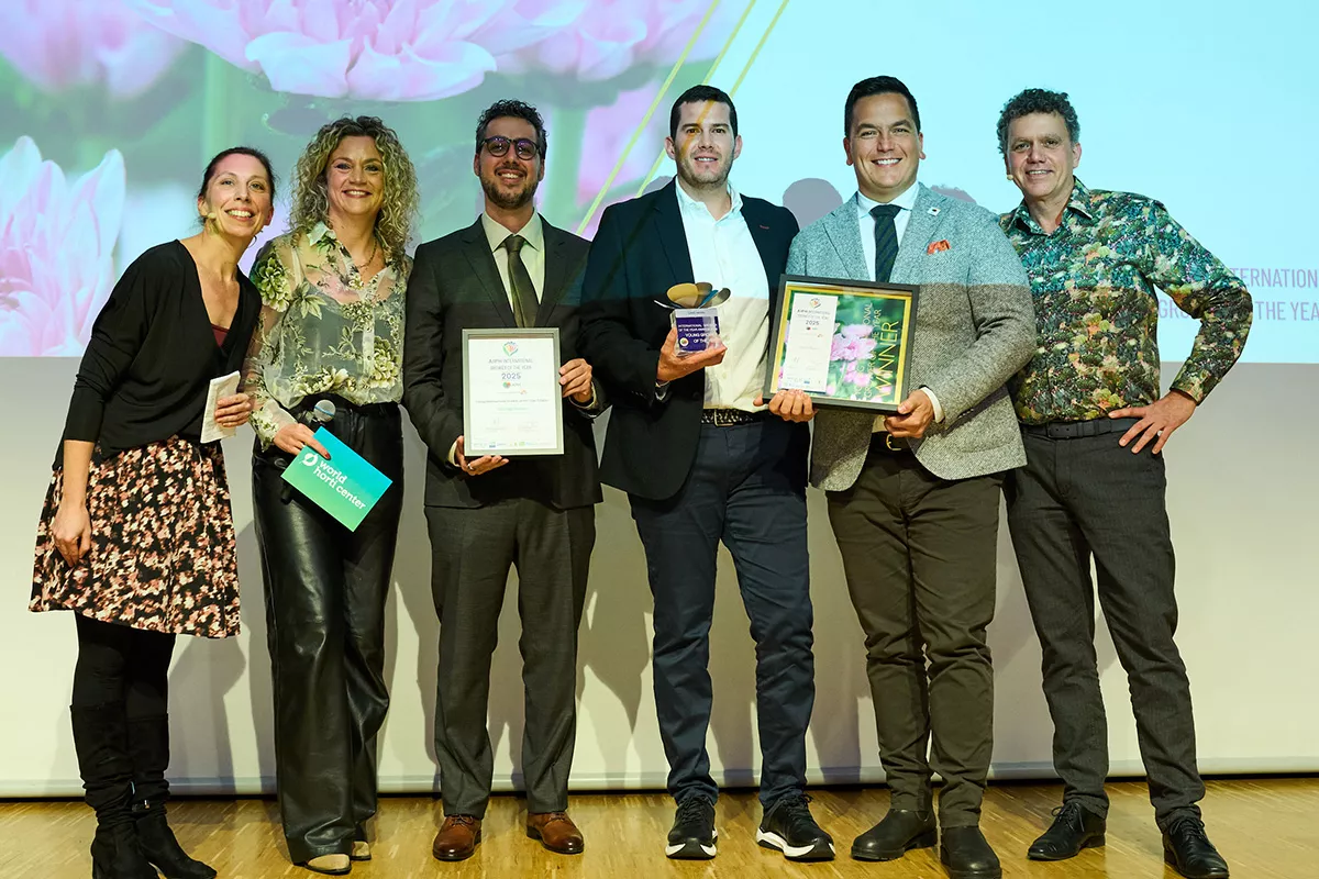 Young International Grower of the Year Winner 2025