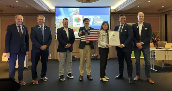 Expo 2031 Minnesota representatives with AIPH Board