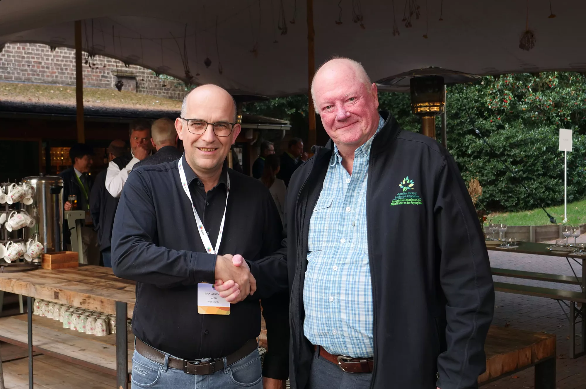 Jack Goossens and Bill Hardy